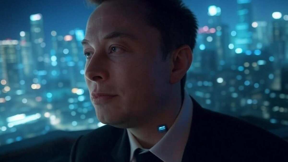 Elon Musk imagen generada por Grok