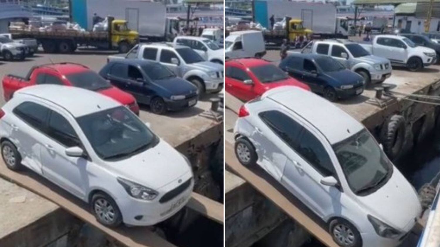 Imagens foram publicadas no Tik Tok