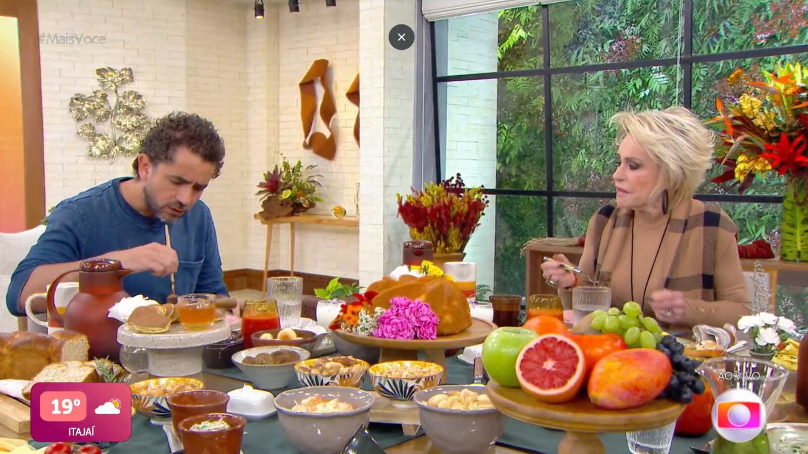 Ana Maria comete gafe ao chamar Felipe Andreoli de Rodrigo