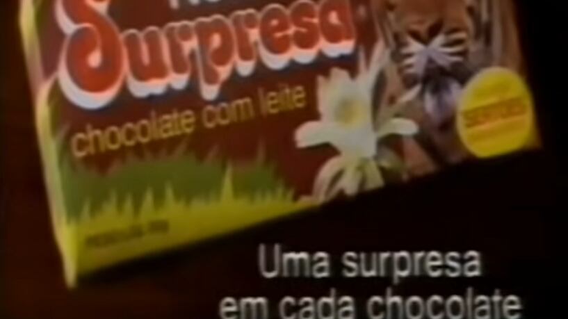 Embalagem do chocolate Surpresa