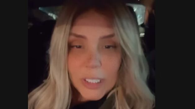 Cantora Simony após deixar o hospital em São Paulo