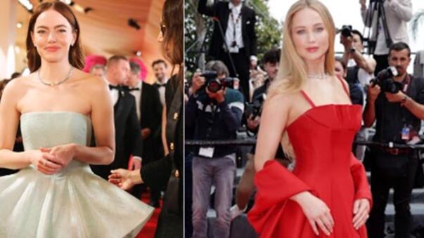 Emma Stone y Jennifer Lawrence Oscar 2024
