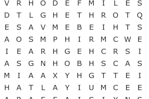 Apenas mentes de titânio podem localizar “AGASALHO” neste caça-palavras em 12 segundos