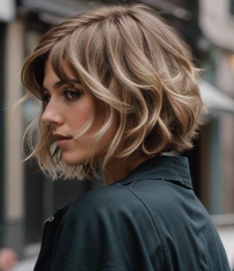 Corte de pelo layered bob