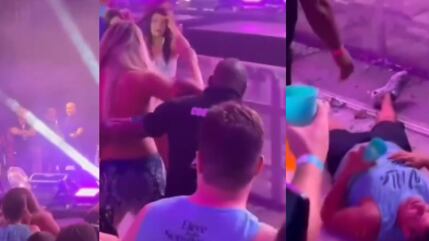 Suposto caso de assédio termina em nocaute.