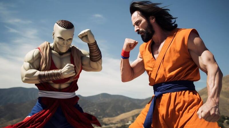 Goku Keanu Reeves