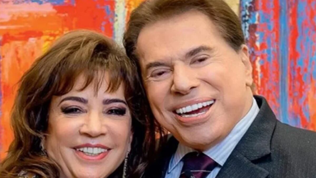 Íris Abravanel e Silvio Santos