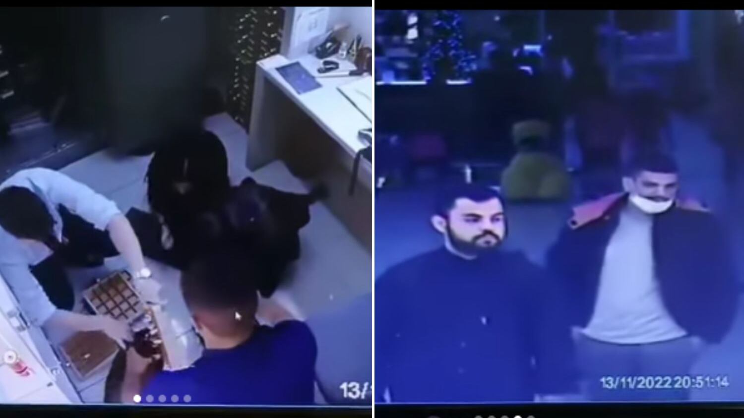 Eles fugiram após o crime