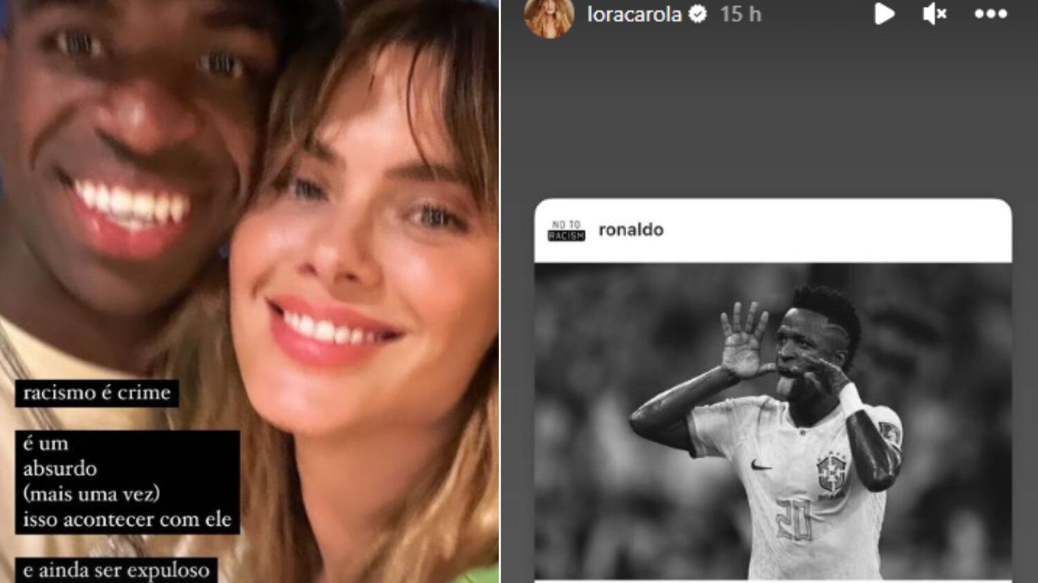 Ela alertou que racismo é crime