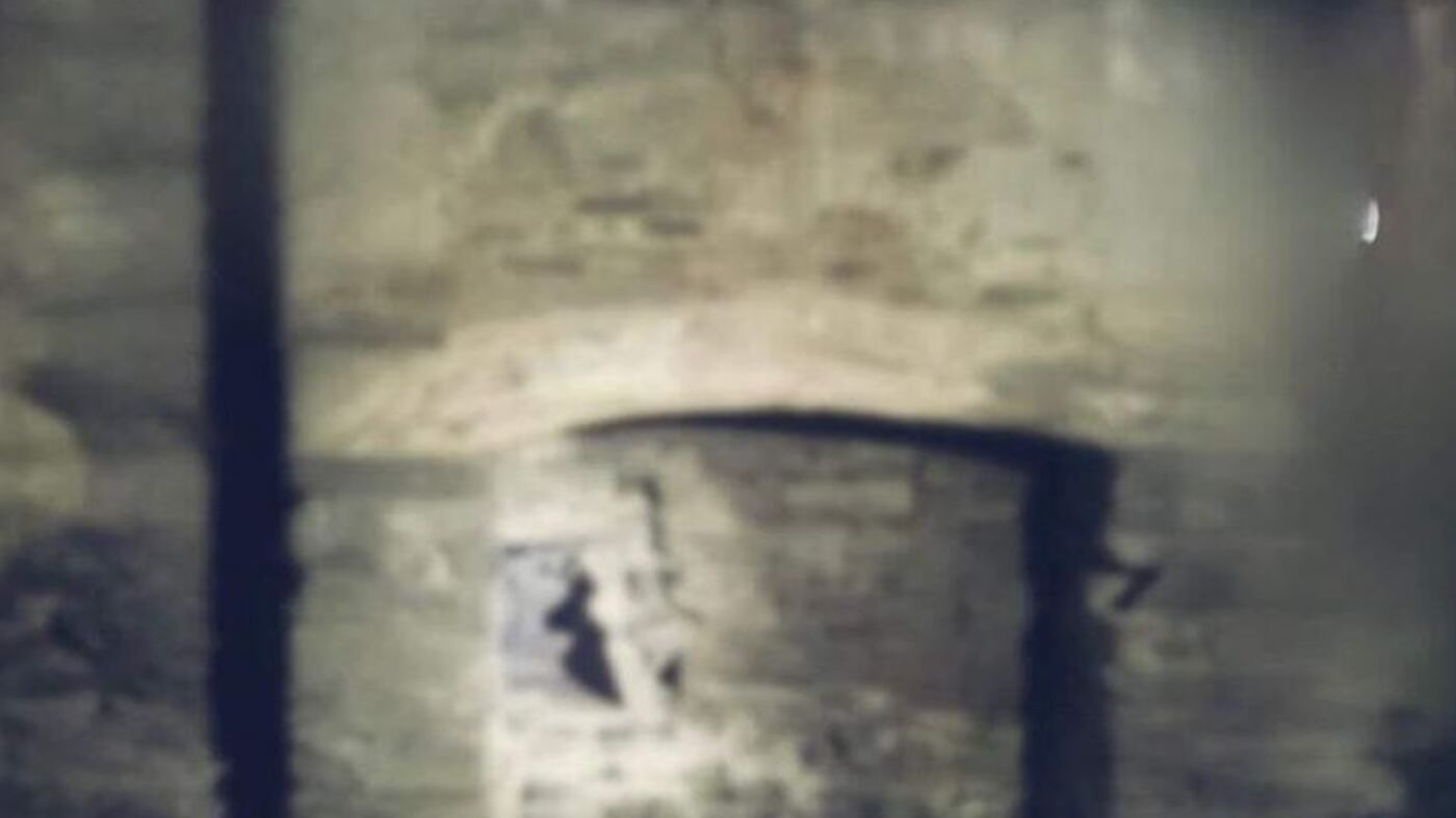 Candice Pierce, que compõe o grupo junto com seu esposo, Nick, e sua mãe, Susane, disse estar revisando fotos antigas e ter visto o que parece ser a silhueta do fantasma de uma criança.