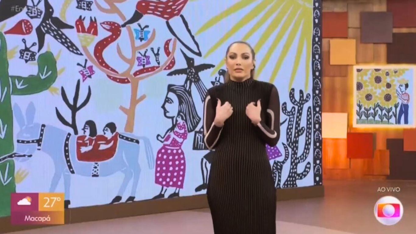 Patrícia Poeta fala sobre violência patrimonial no Encontro