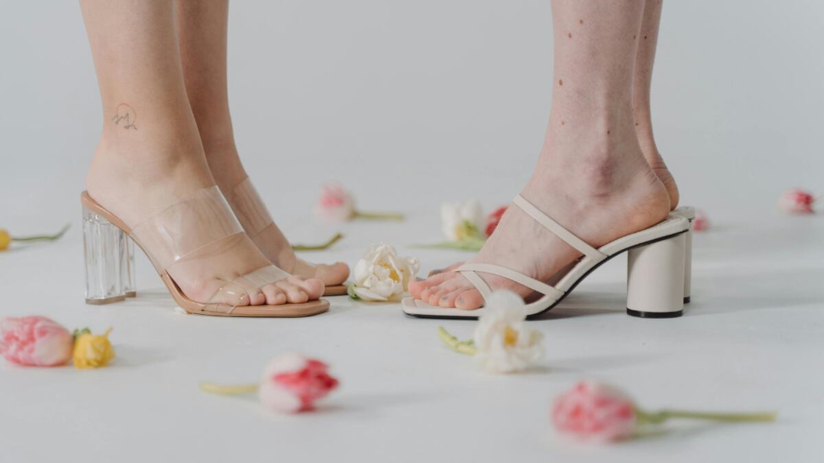 Sandalias de tacón sensato