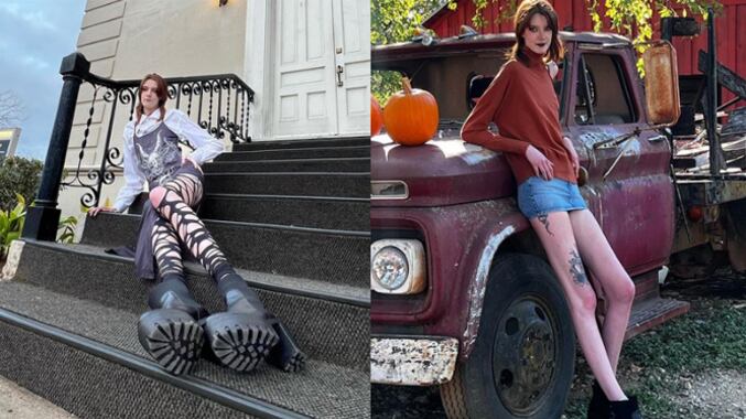 Maci Currin es la mujer con las piernas más largas del mundo