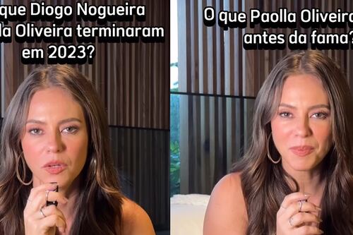 Paolla Oliveira responde perguntas polêmicas sobre a vida pessoal e respostas surpreendem: “Terminei?” Não gosto da Anitta?”