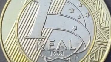Moeda 1 real 'P'