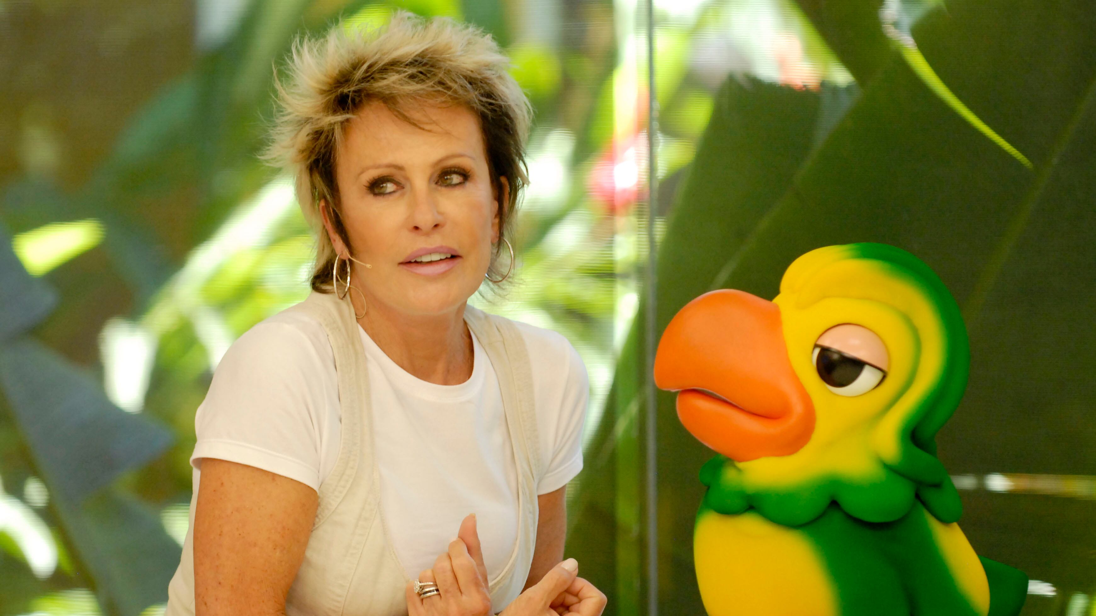 Ana Maria Braga com Louro José no "Mais Você"