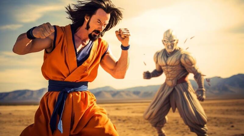 Goku Keanu Reeves