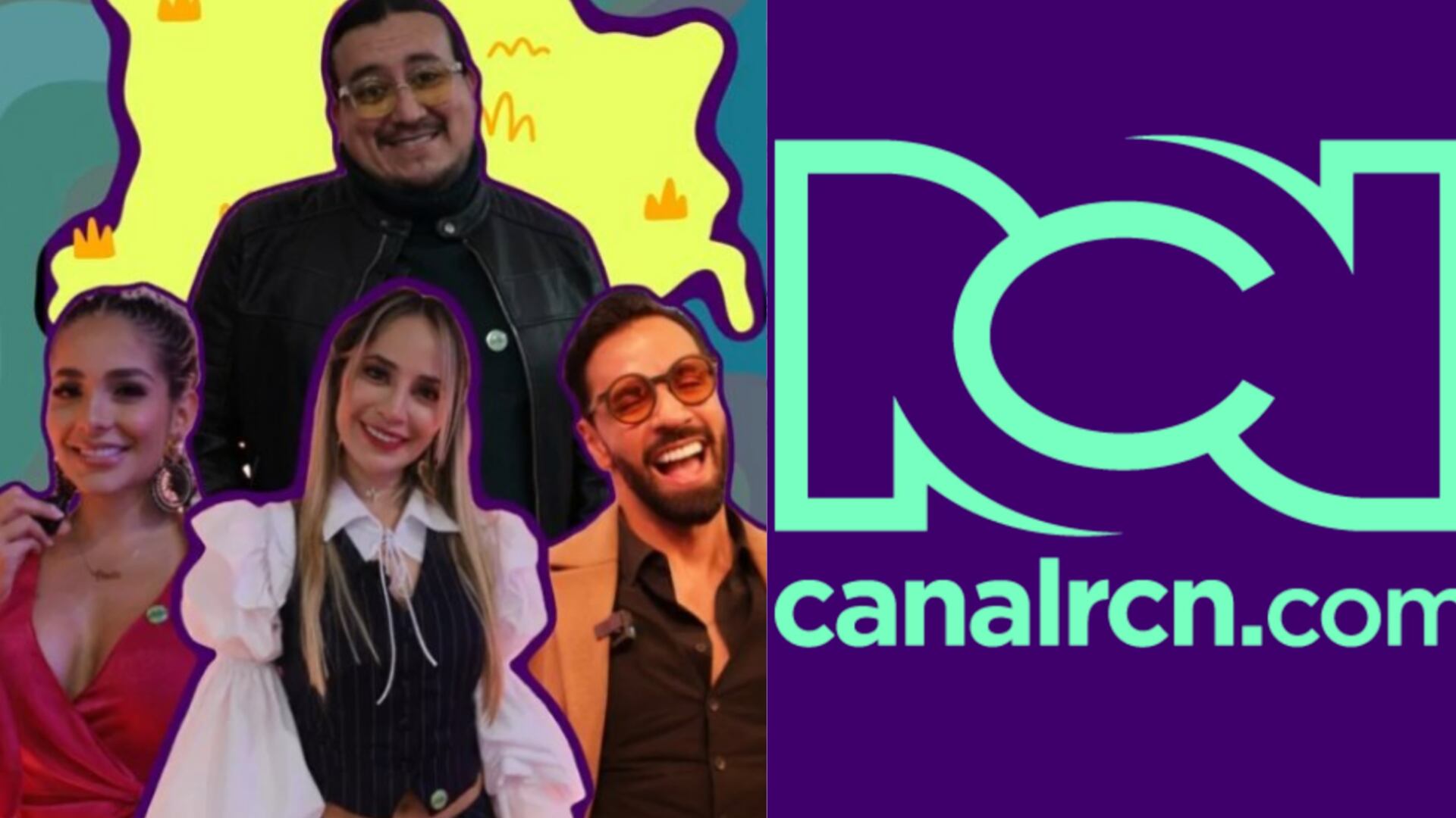 RCN televisión y presentadores Hola Gente rating fin de semana de estreno