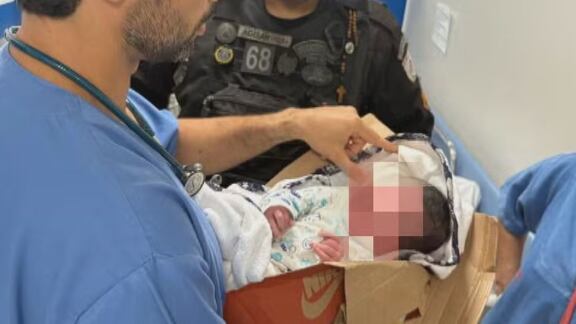 Bebê é encontrado