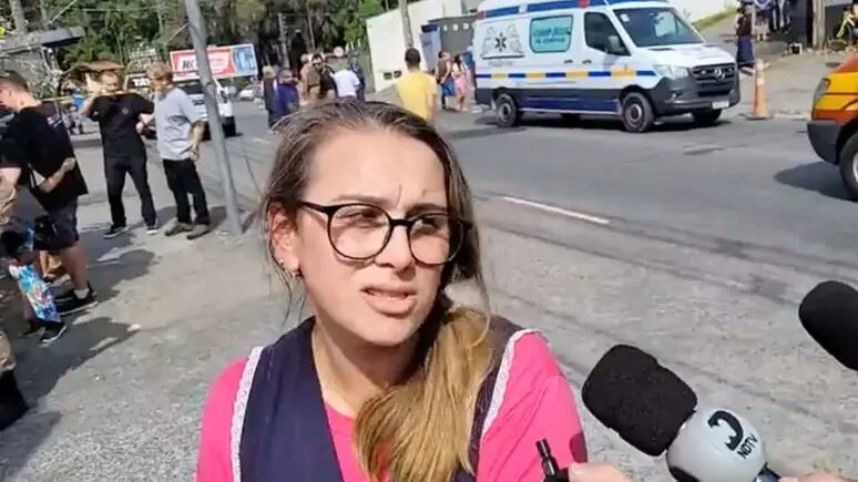 Ela diz que viveu momentos de terror