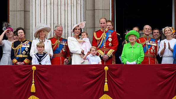 Família real britânica - Foto: Reprodução/ Getty Images