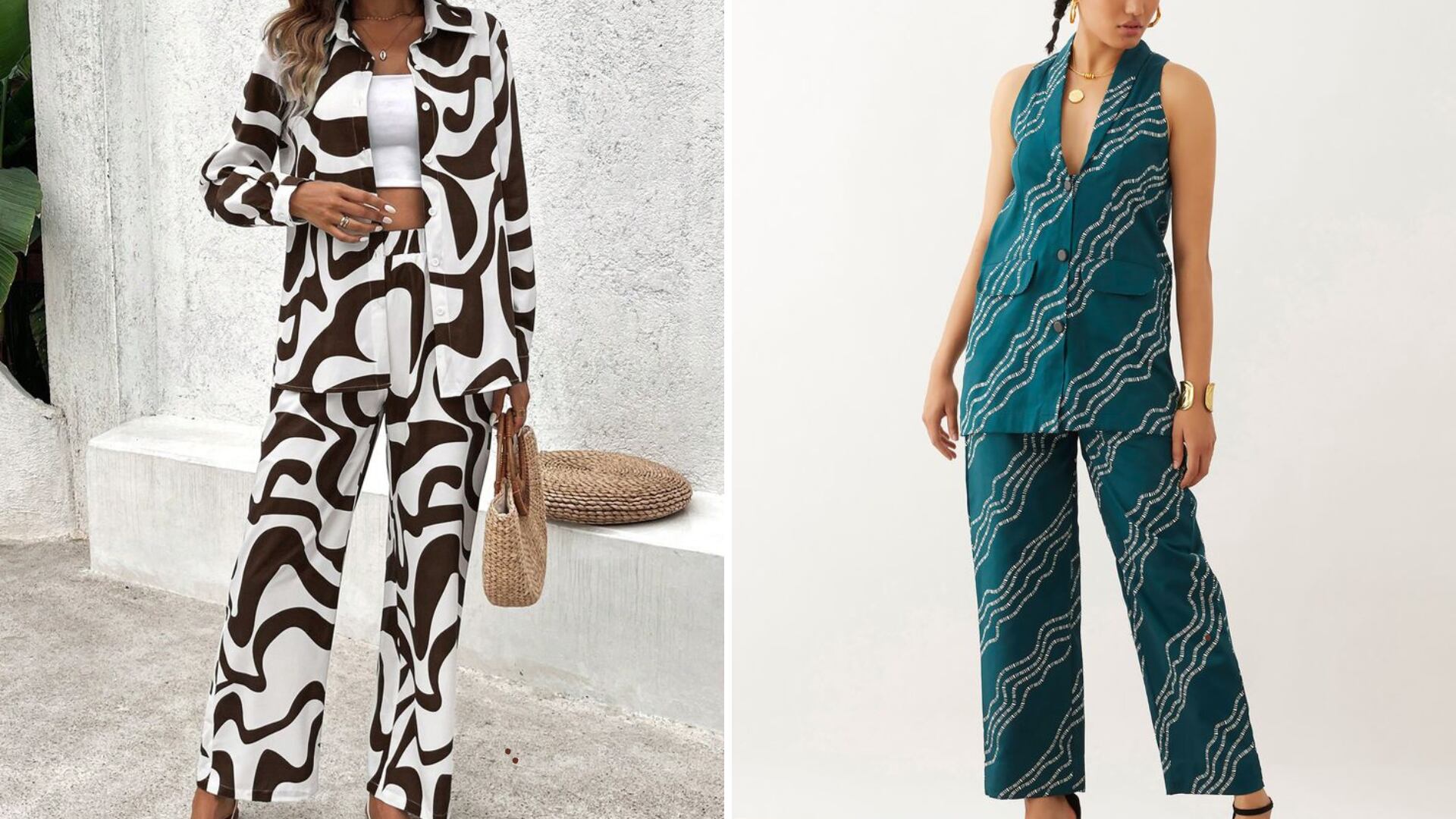 ¿Adiós animal print? El print de ondas será tendencia este 2024/2025: así podrás llevarlo