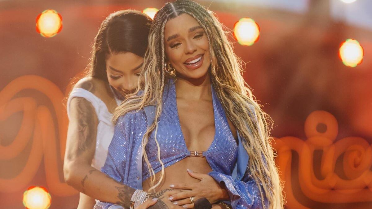 Ludmilla e Brunna Gonçalves grávidas