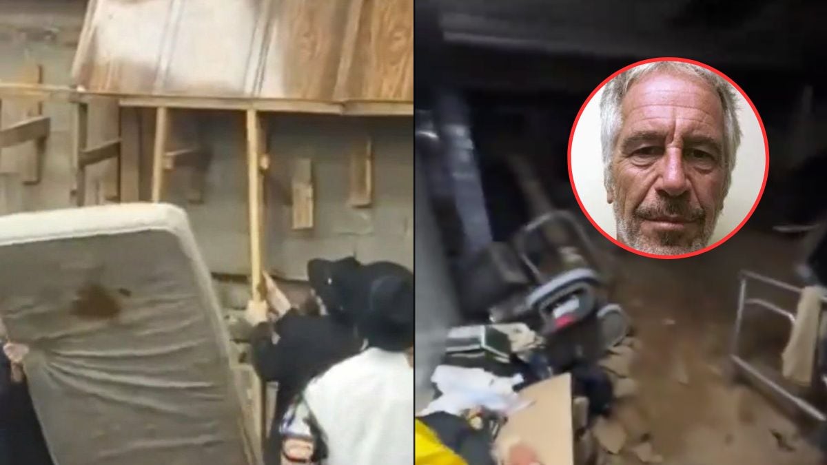 ¿Los túneles escintrados en una sinagoga de NY están relacionados con Jeffrey Epstein?
