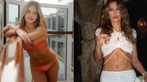 atriz júlia gomes nega beijo com luciana gimenez e esclarece especulações