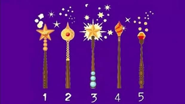 Escolha uma varinha colorida e isso revelará os aspectos profundos de sua personalidade