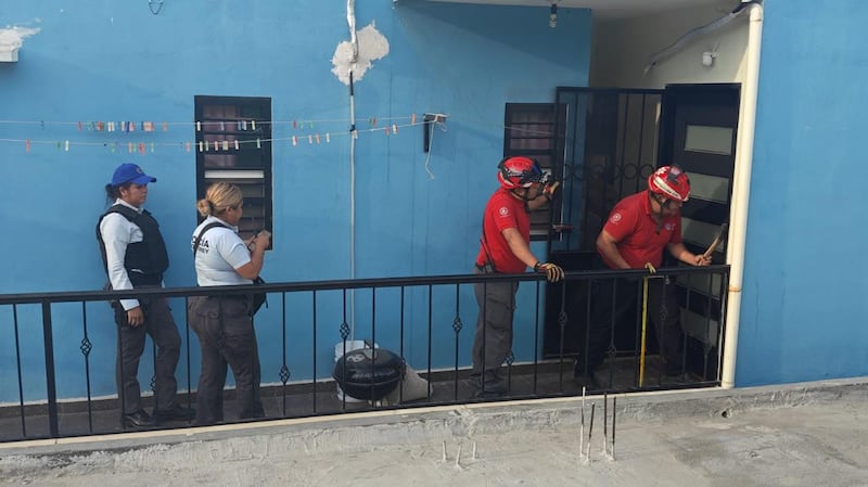 Intervinieron en el rescate protección civil y la Policía de Monterrey.