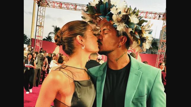 Xamã e Sophie Charlotte no Grammy Latino - Foto: Reprodução/Instagram