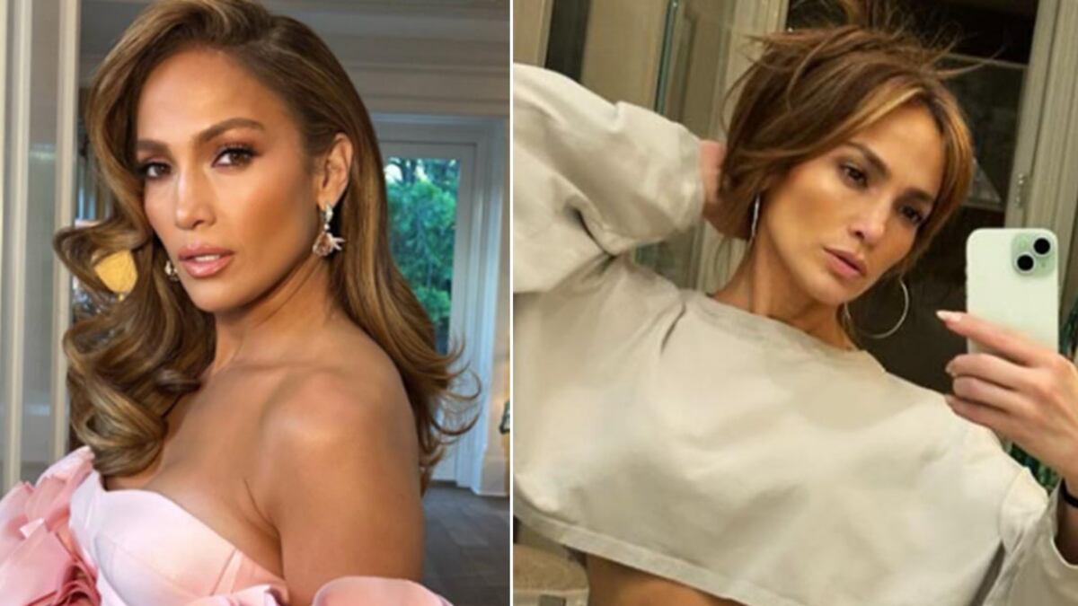 Jennifer López abdomen