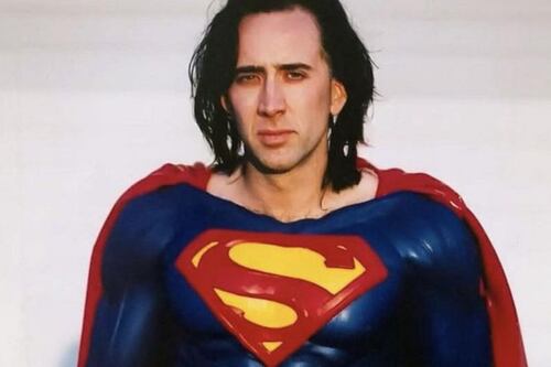 “Meio emo”, revela Nicolas Cage, sobre filme do Superman de Tim Burton