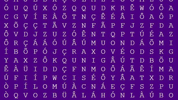 Caça-palavras apaziguar