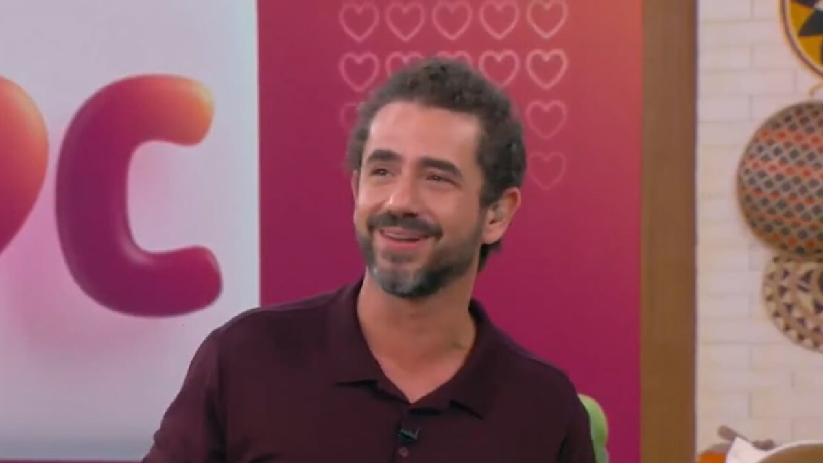 Surpresa de Ana Maria Braga faz Felipe Andreoli chorar no "Mais Você"