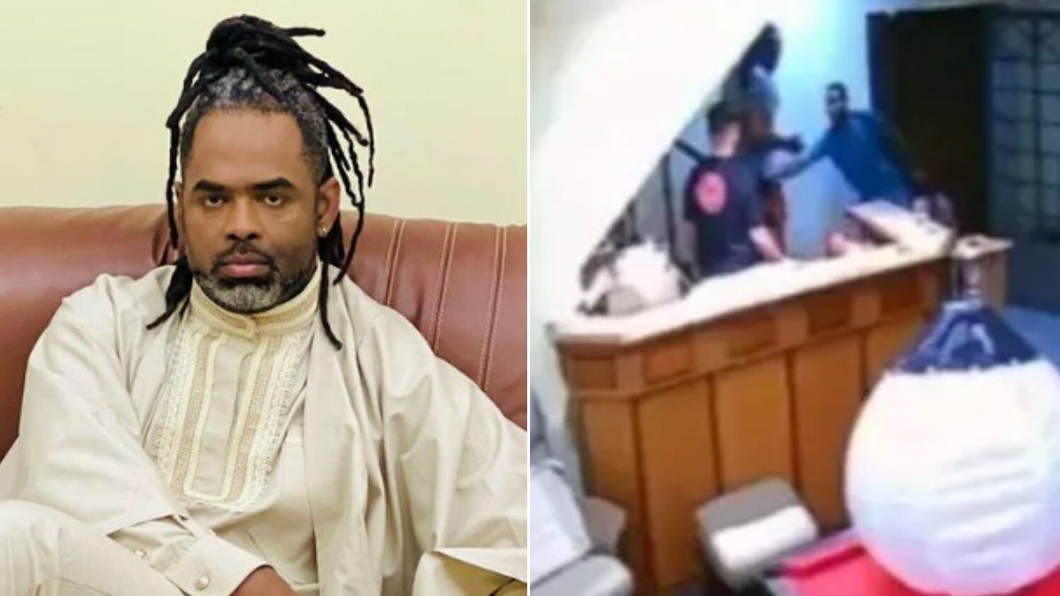 Criminoso ficou em estado grave e está internado