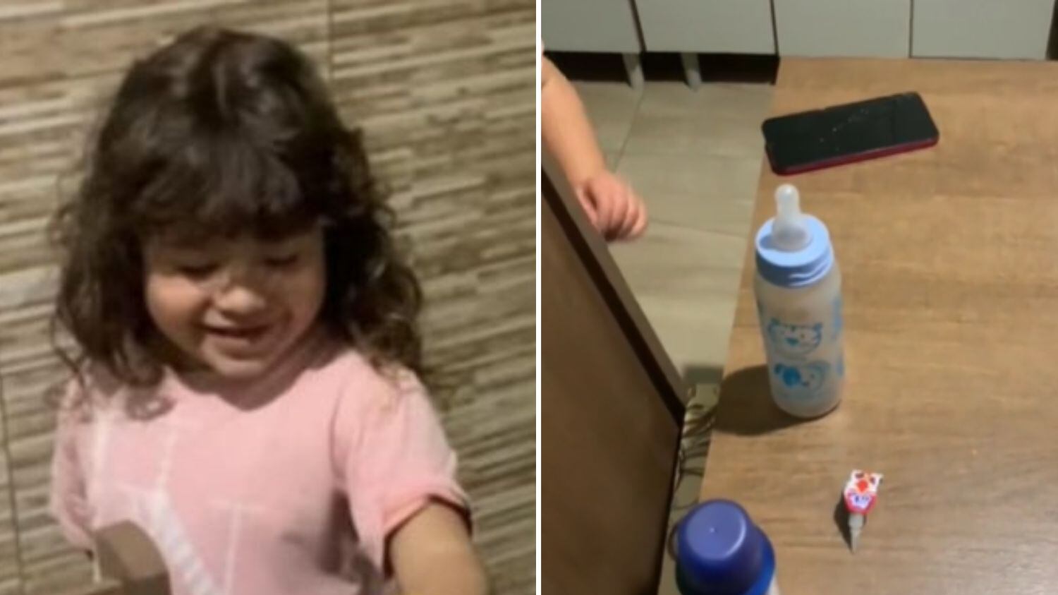 Ela usou super cola e danificou o móvel novo