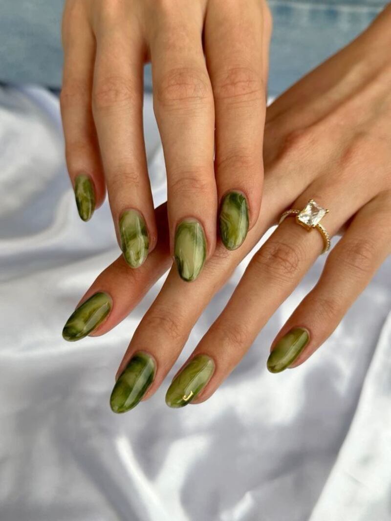 Matcha Nails