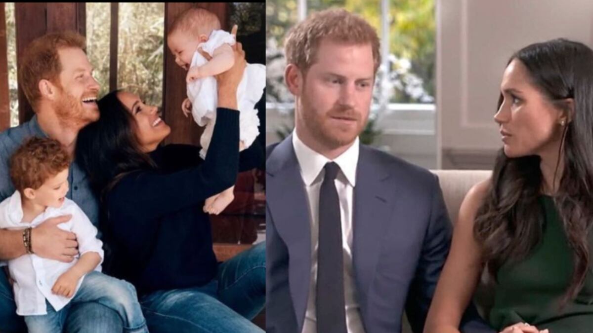 Harry y Meghan han formado una familia junto a sus dos hijos, lejos de la realeza.