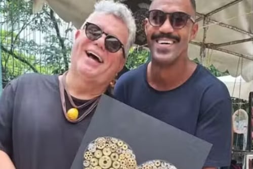 Milton Cunha está de namorado novo: conheça o corretor de imóveis carioca que conquistou o comentarista