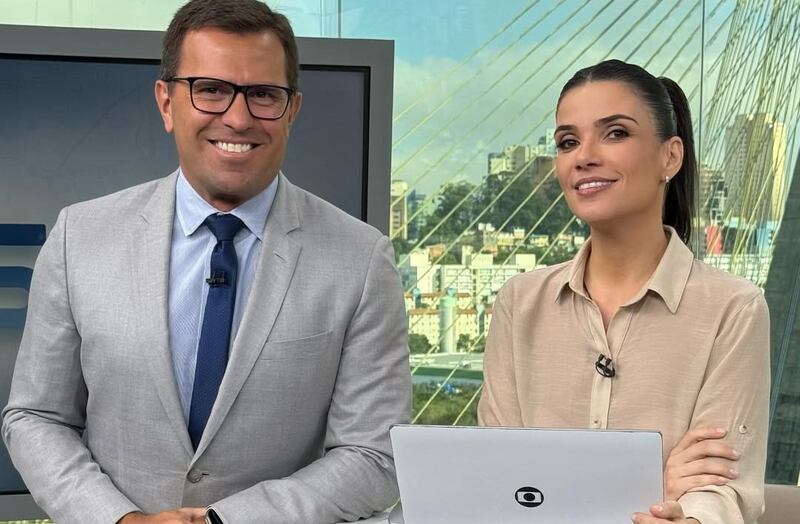 Sabrina Simonato assume o comando do Bom Dia São Paulo no lugar de Rodrigo Bocardi, demitido da TV Globo após 25 anos