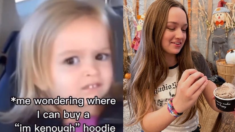 Menina Chloe que viralizou com meme - Foto: @chloeclem/Instagram