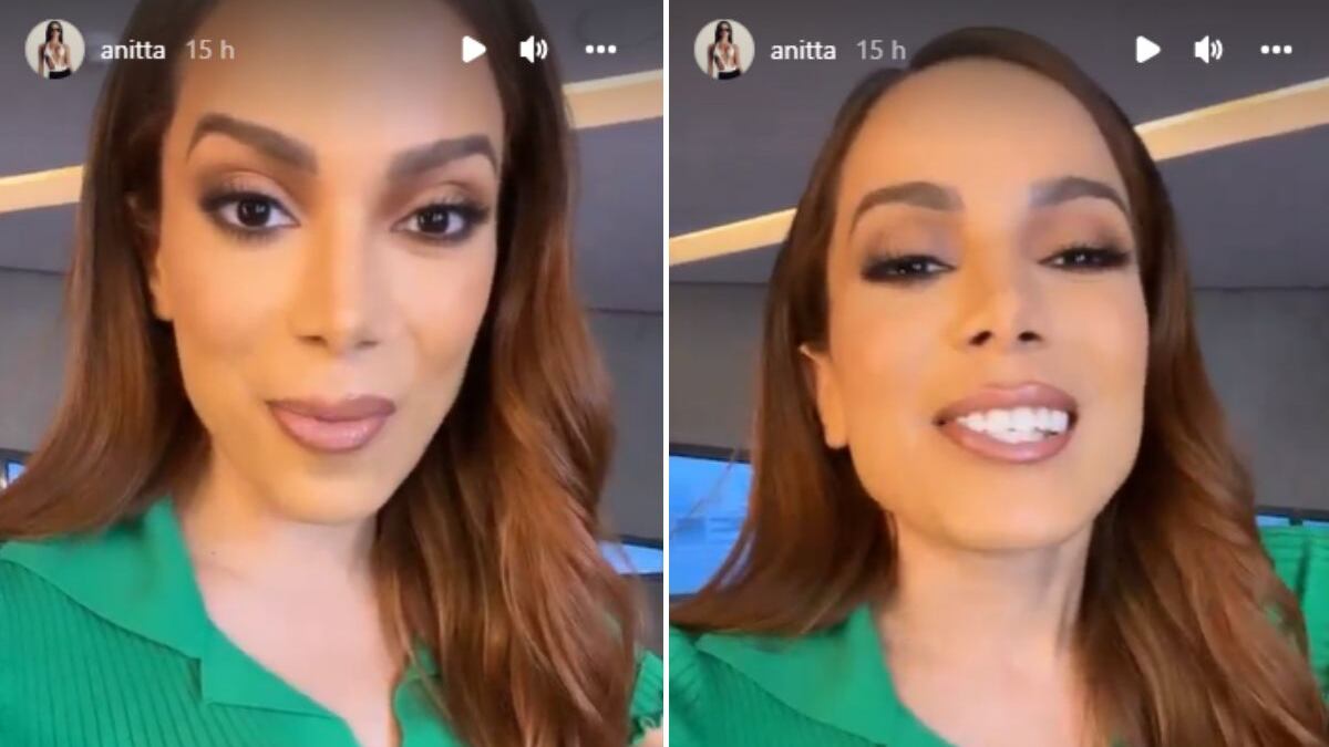 Anitta comemora recuperação do pai nas redes sociais