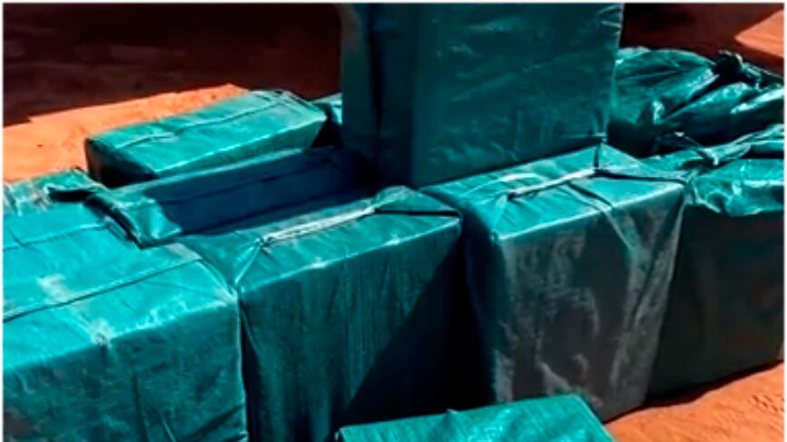 Pacotes contendo pasta base de cocaína foram aprendidas pela polícia federal em Mato Grosso do Sul