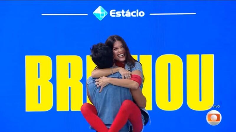 BBB 25: Mateus e Vitória Strada vencem a prova bate-volta