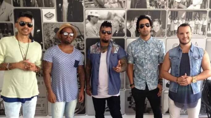 Membros de 'Os Travessos'