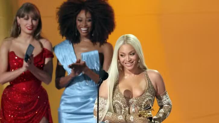 Reação de Kacey Musgraves ao ver Beyoncé vencer o Grammy 2025 viralizou