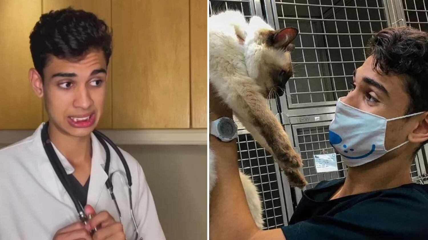 Perfil dele no Tik Tok faz sucesso