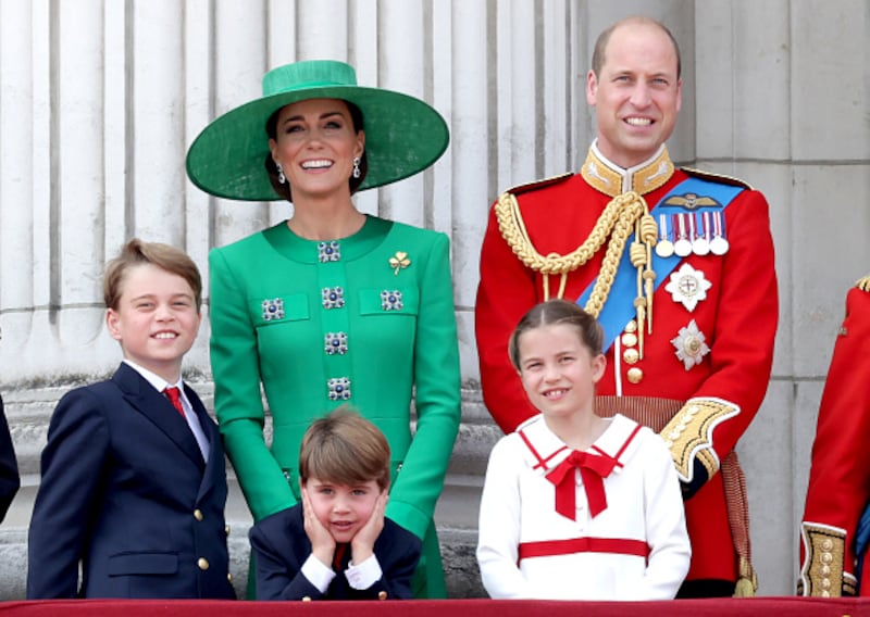 Kate Middleton, William y sus tres hijos